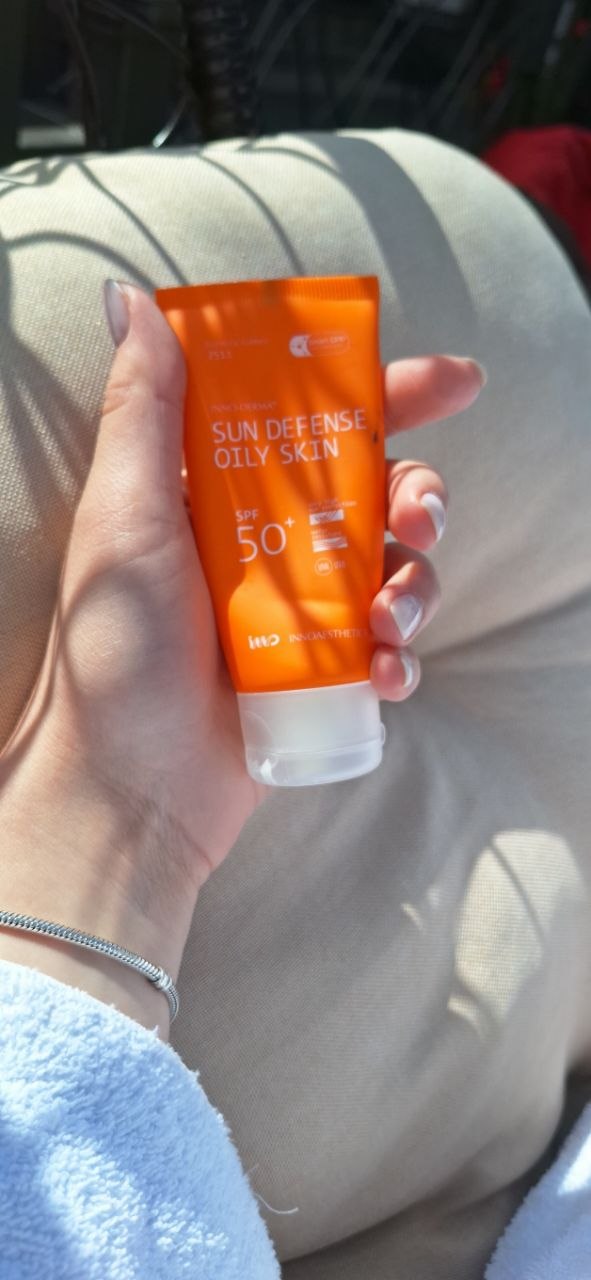 Сонцезахисний крем Sun Defence Innoaesthetics SPF 50+ 